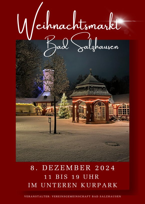 Weihnachtsmarkt Bad Salzhausen 2024 (210 × 297 mm) - 1