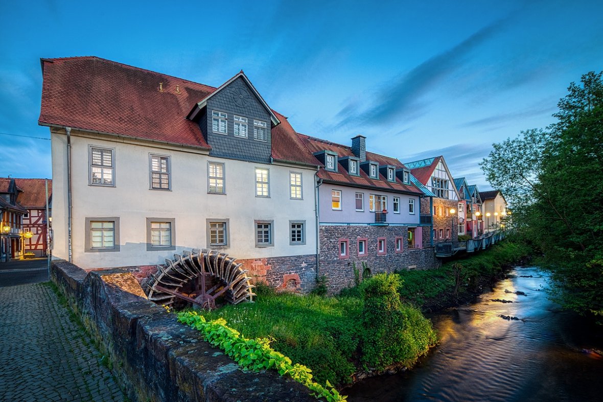 Foto von der ehemaligen Stadtmühle