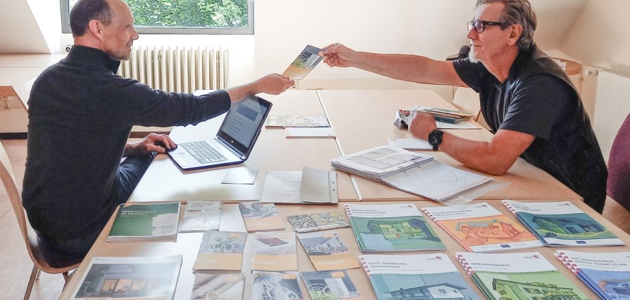 Foto Energieberatung im Rathaus