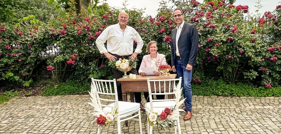 Foto Rosen im Schlossgarten